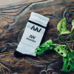 Skarpety bawełniane na rower CREW - white