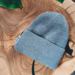 Czapka BUDDY szara - 100% merino
